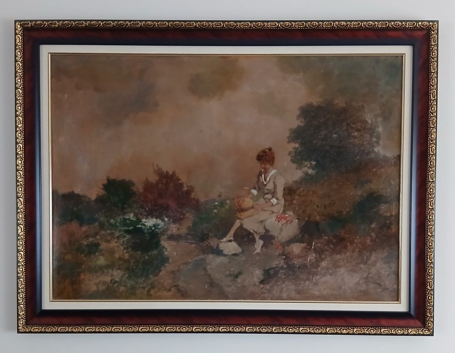 Neogrady Antal, 70×100, ulei pe placaj, rama lemn