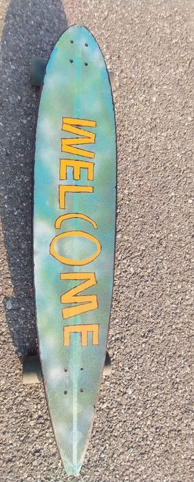 Longboard personalizat – model unic, cumpărat din SUA, complet echipat