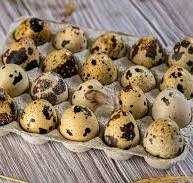 Бедана тухум, яйца перепелинные