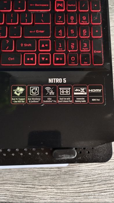 Acer Nitro 5/NIDIA@ GeForce RTX™ 3050Ti  / Intel@ Core " i5-11400H