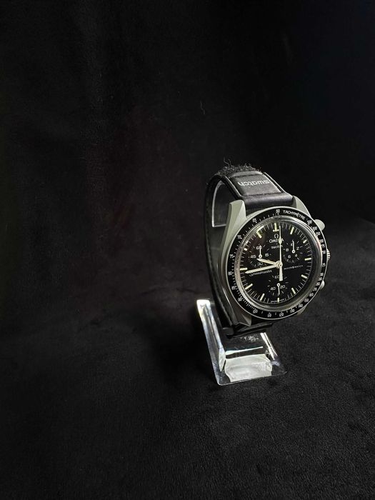 Ceas Swatch x Omega MoonSwatch - Mission to the Moon - Quartz - Negru/Gri