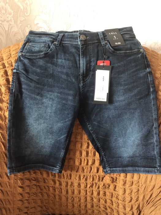 Шорты джинсовые