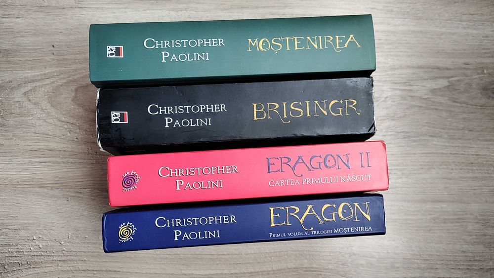 Christopher Paolini - seria Eragon (4 titluri)