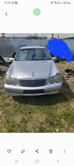 Arcuri telescoape Mercedes c class motor 2,2 an 2001 2005