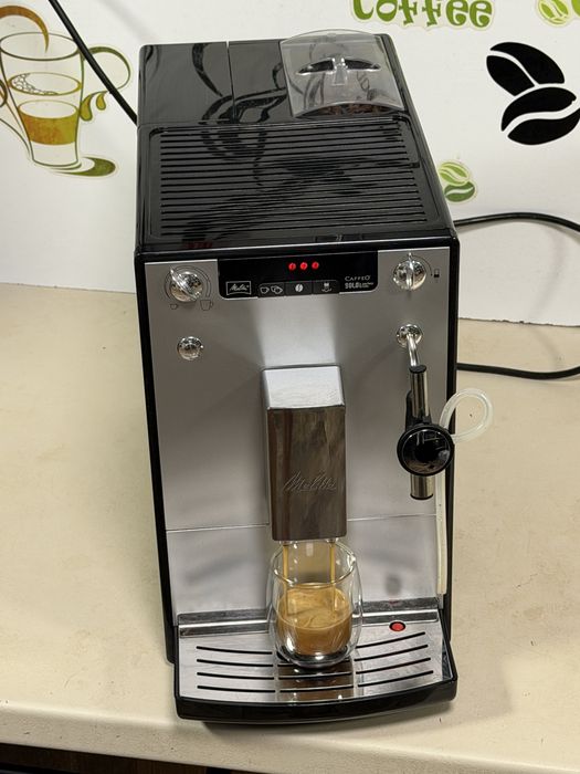 Кафемашина кафе автомат Melitta solo milk с гаранция