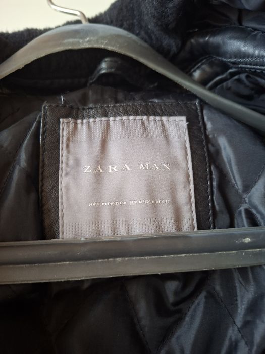 Мъжко кожено яке ZARA размер М