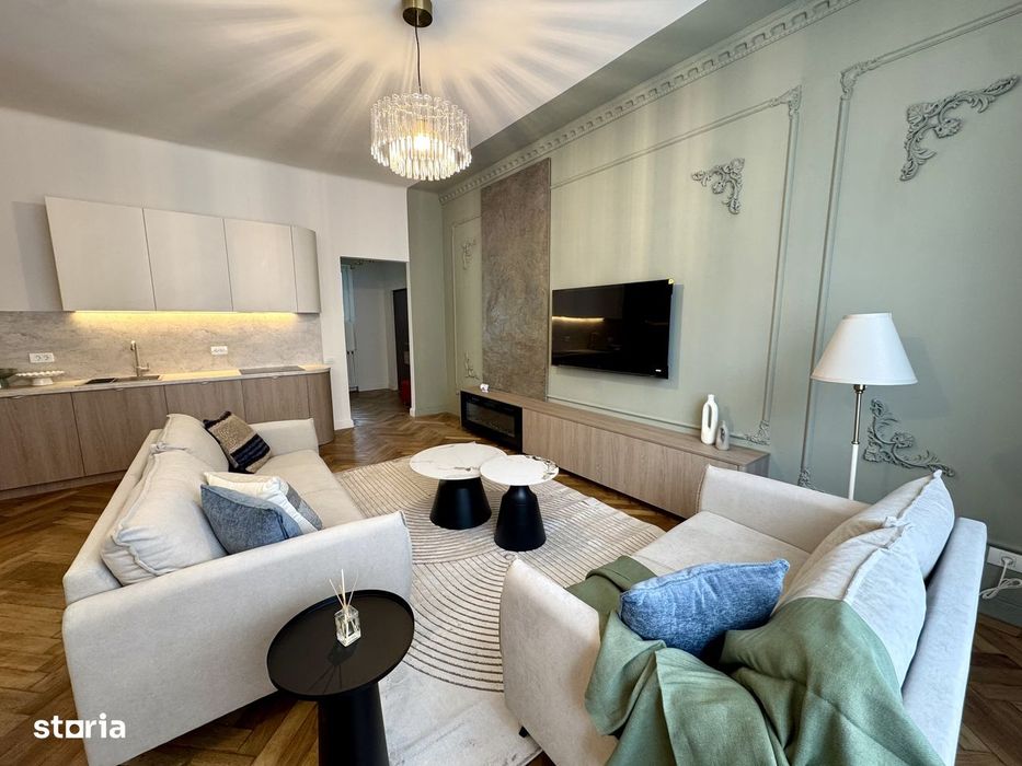 Inchiriez apartament 3 camere, nou amenajat, ultracentral
