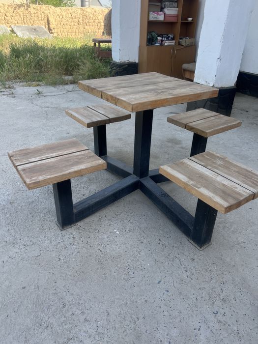 Стол и стулчиктерімен