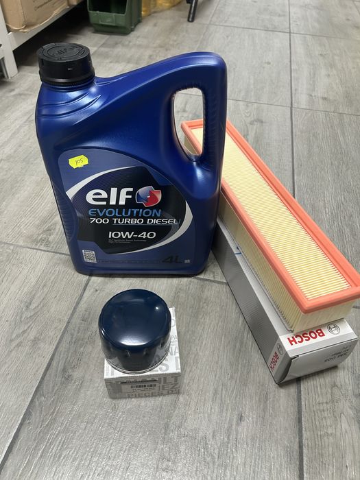 Ulei elf si filtre Logan benzina si diesel