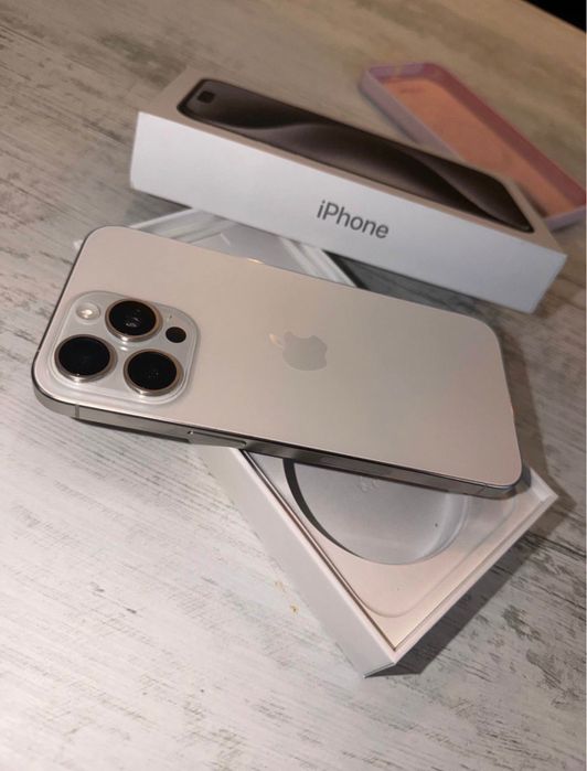 iphone 15 pro max White Titanium 512GB ESIM ONLY