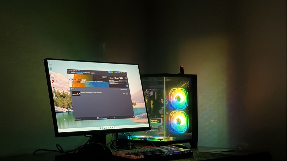 Продам компьютер с вид rtx5060