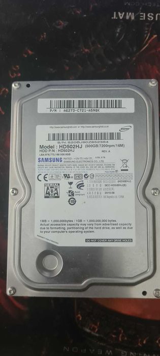 HDD 500GB, HDD 1TB, 7200rpm, fara probleme