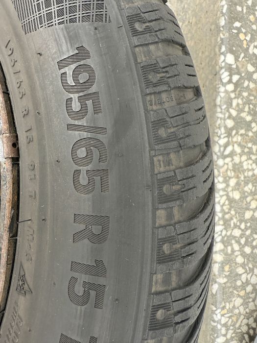 Roti complete anvelope iarna 195x65xr15