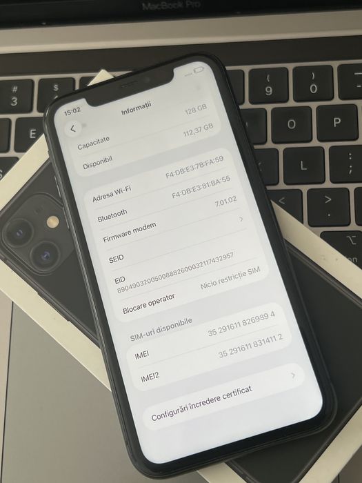 iPhone 11  / Perfect Functional / 128 GB / 90% Bateria