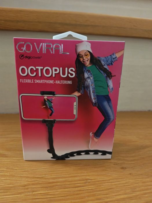 Чисто нова гъвкава стойка за телефон Digipower Octopus (за TikTok / видеа)
