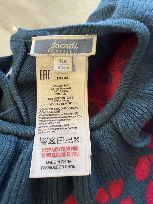 Теплое платье  jaccadi