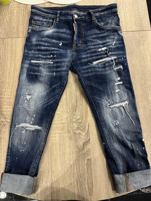 Дънково яке и дънки на dsquared2