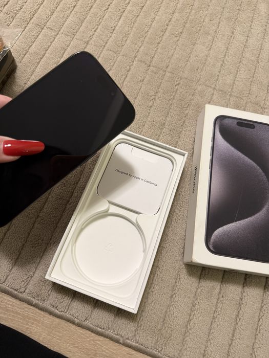 iPhone 15 Pro Black Titanium – 128 GB