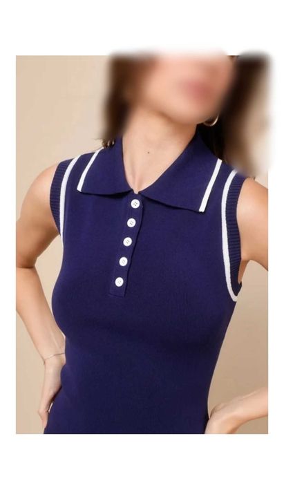 Плать"Поло",Пёстрое,Красн.Новое