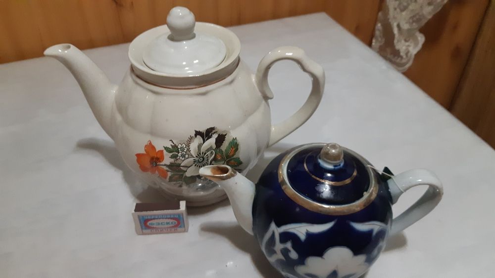 Чайник большой качественный фарфор