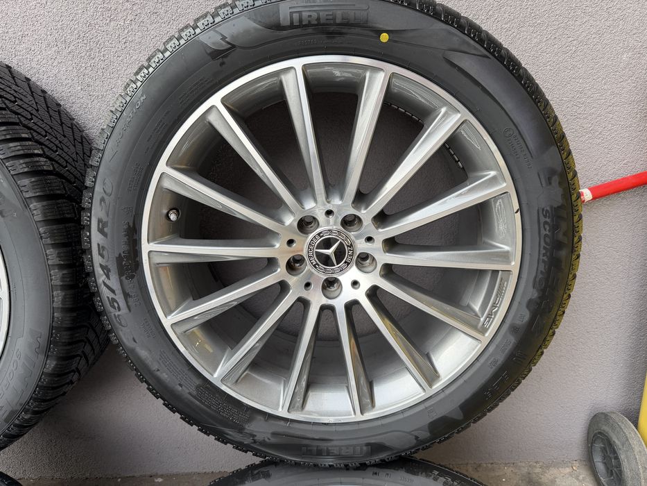 Jante Originale Mercedes AMG R20 GLE SUV A166 W166 echipate iarna noi