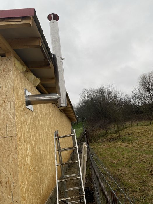 Coșuri de fum din inox cu dublu izolație