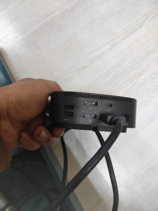 Док-станция HP USB-C G5 (5TW10AA)
Для ноутбуков: HP, Apple, Dell, Leno