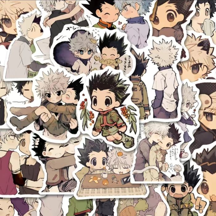 Наклейки стикеры из аниме "Hunter х Hunter"