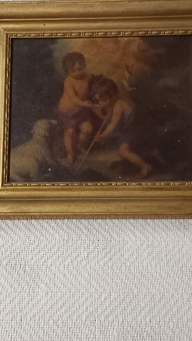 Vand 2 tablouri vechi înrămate superbe