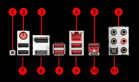 Motherboard msi b450 mortar max