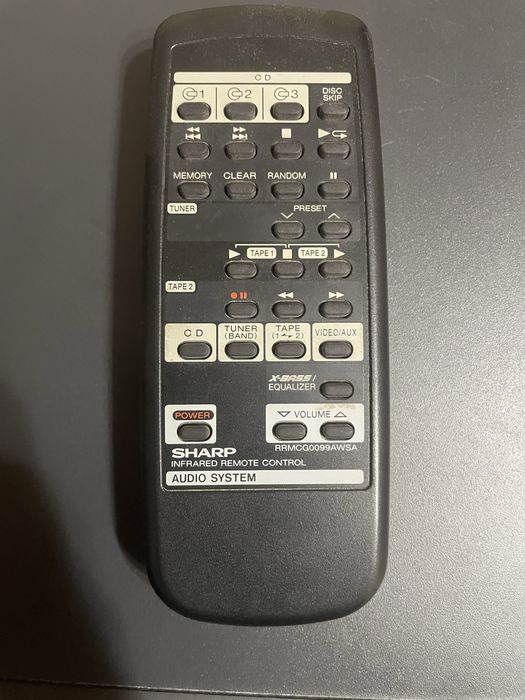 Уредба с колони Sharp CD-C410H