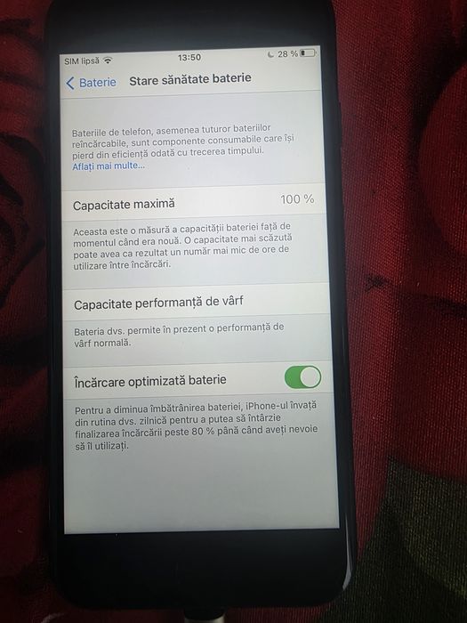 Schimb iphone 7 baterie100%