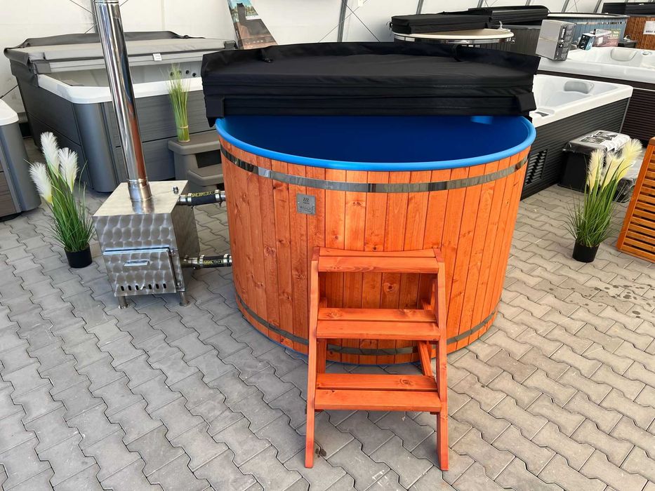 Ciubar Plastic / Fibra Model Popular Wood Spa Transylvania®️ 6-8 pers.