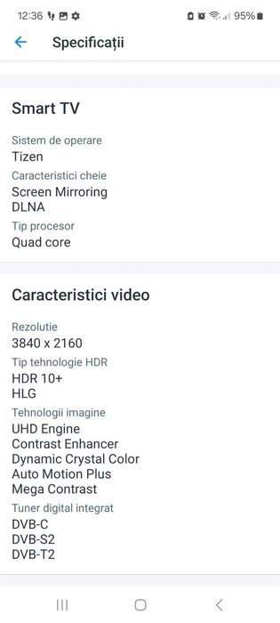 Samsung led smart, seria 7, 108 cm, UE43NU7472U,4K ultra HD