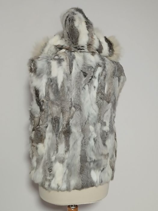 Дамски елек от заешка кожа Saint Tropez