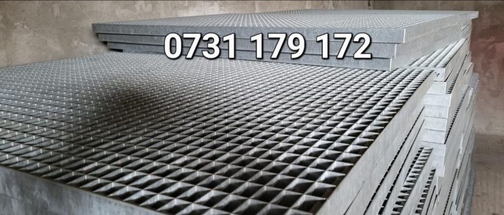 Grătare zincate galvanizat