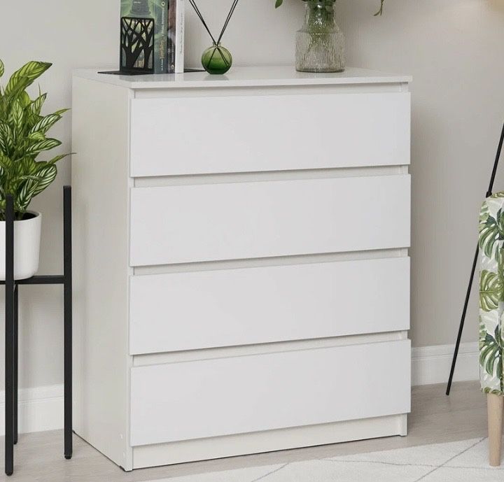 Комод белый 92х80х40