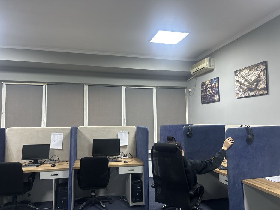 Столы офисные для кол центра