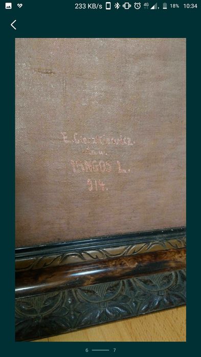 Tablou "Memento Mori" - 1914