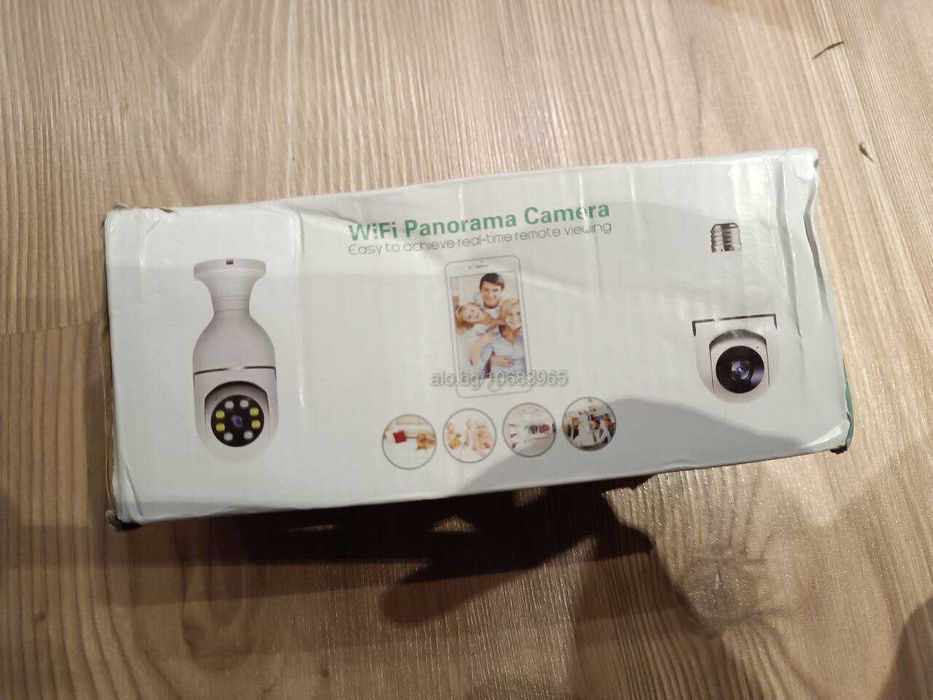 Камера за директен монтаж във фасунка