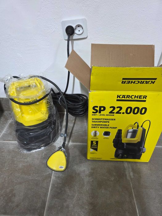 Pompa submersibila cu plutitior apa murdara Karcher SP 22000 Dirt