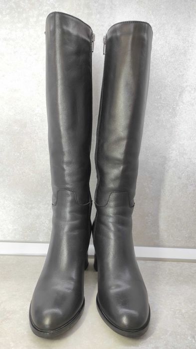 Дамски елегантни ботуши естествена кожа