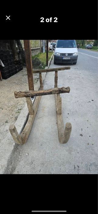 Дървена шейна ссссссссс