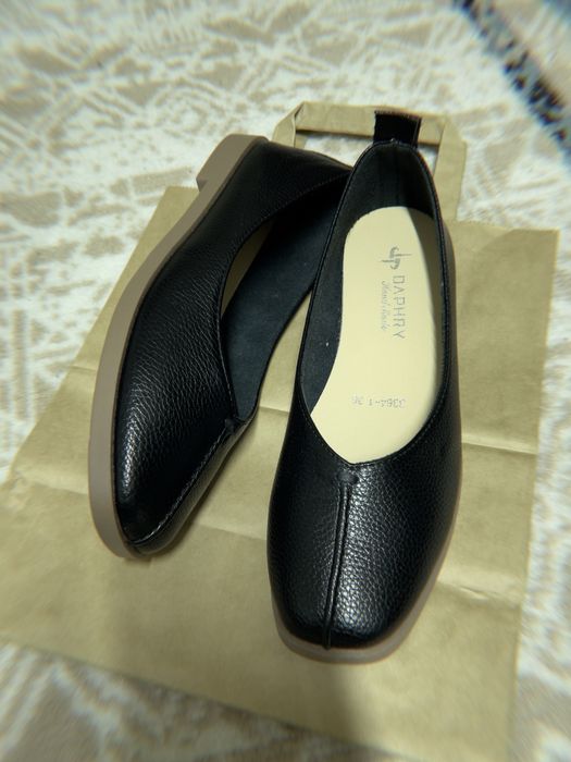 черные балетки