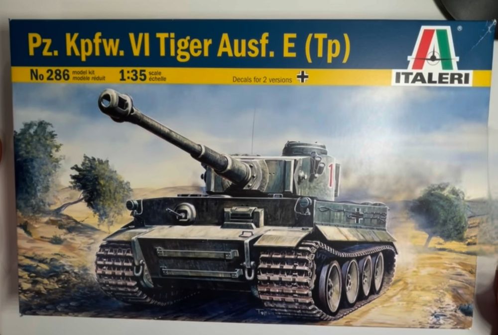 Tiger l Kit tanc 1:35 Italeri 286