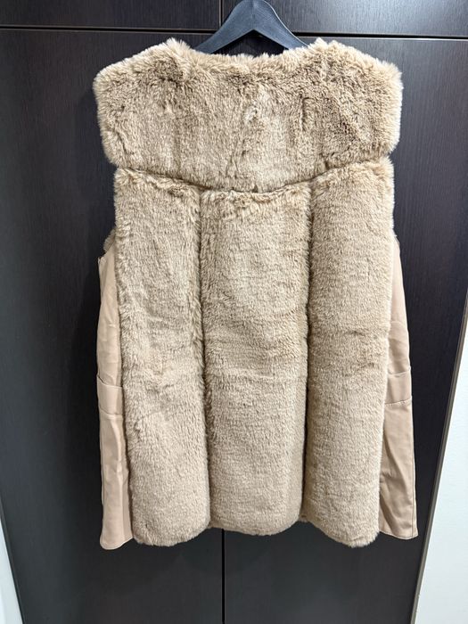 Vesta de imitatie de blana