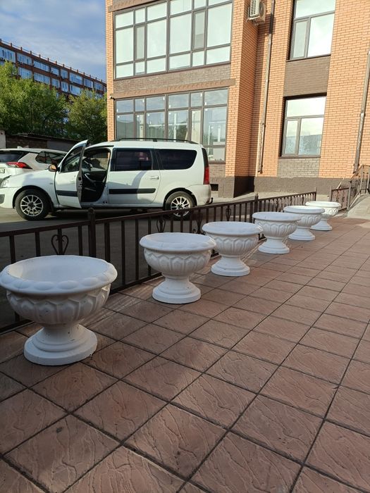 Вазоны, Цветочник, клумба, вазы