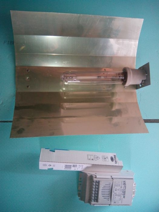 Лампа 400w ,Рефлектор и Дросел ( запалка )