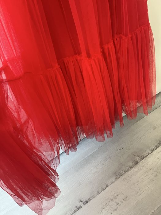 Rochie ocazie rosie marime S - Vera Wang !