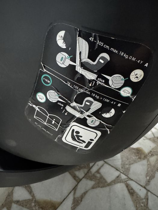 Scaun de masina premium GB Vaya rotire 360” 0-5 ani cu isofix